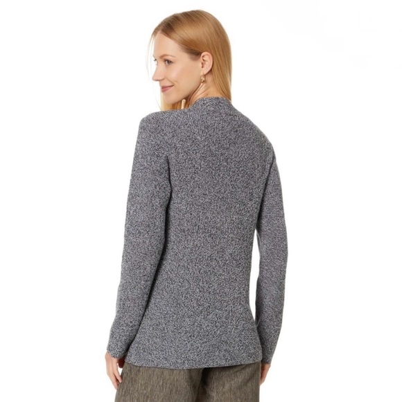 Eileen Fisher Open Front Organic Linen/Cotton Cardigan Size Medium - Picture 8 of 8